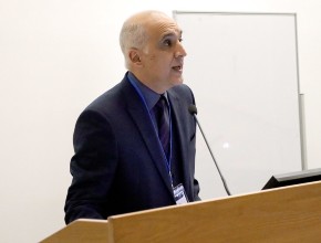 Prof Omid Khaiyat speaking at the 2022 Shoulder Rehabilitation Conference.